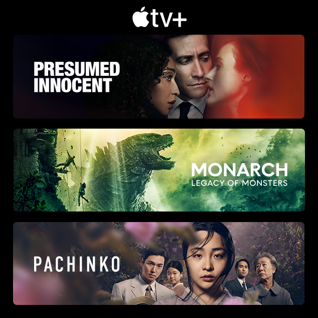 Redeem 1 free month of Apple TV+