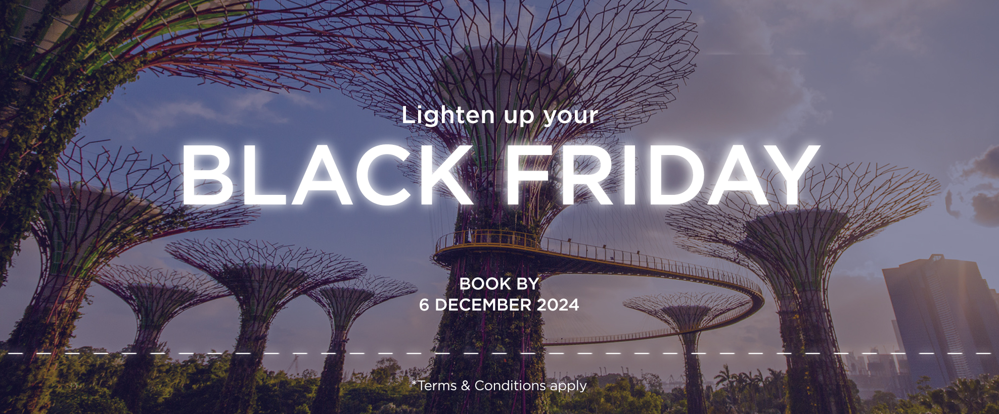 Black Friday Cyber Monday -Lighten up your black Friday with Singapore Airlines Special Fare