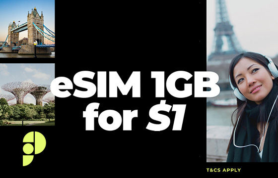 Pelago AU$1 Global Roaming eSIM