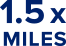 Earn miles on the go